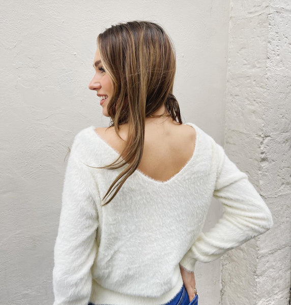 Pull blanc - LAURE