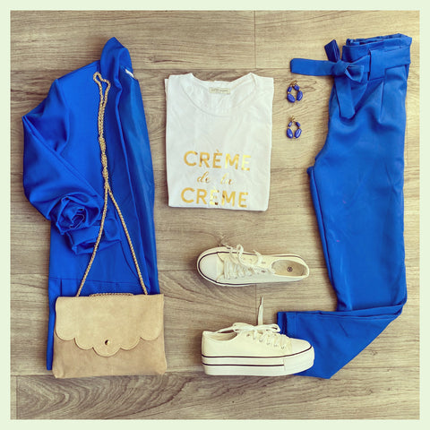 Ensemble bleu - NOEMIE
