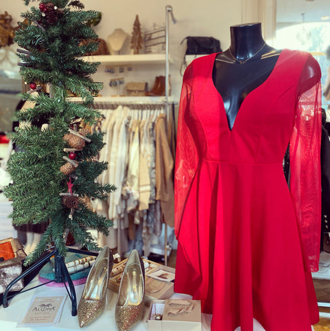 Robe rouge - DOUNIA